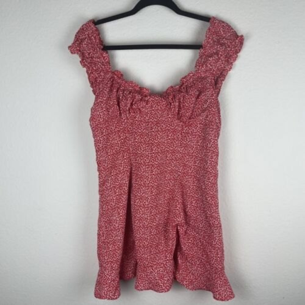 Reset Red Mini Summer Dress Large​​​​​​